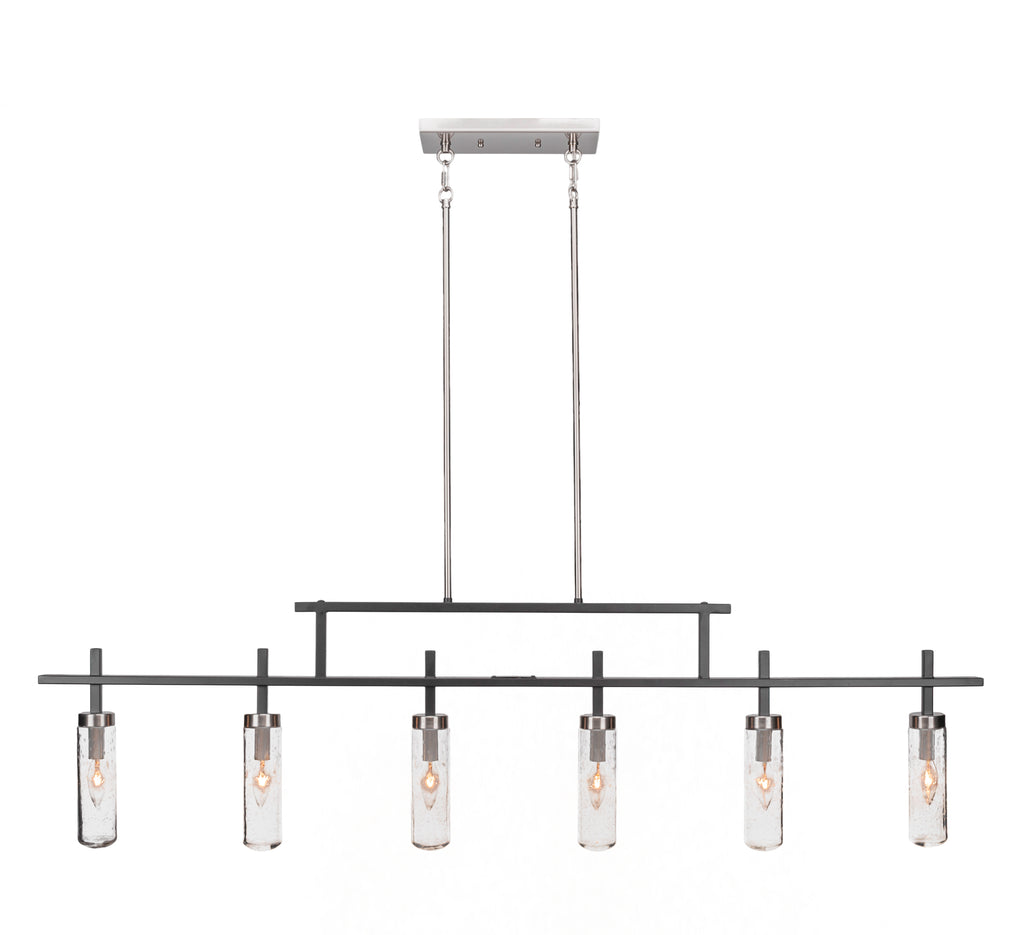 Toltec 2536-MBBN-600 Salinda 6 Bulbs Bar Billiards Pool Table Island Light