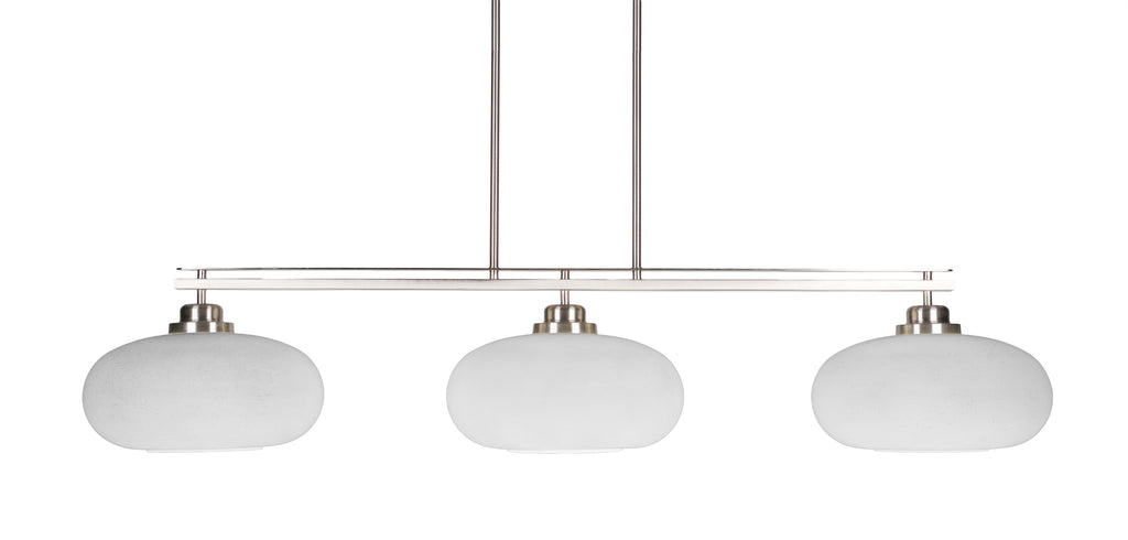 Toltec 2633-BN-216 Odyssey 3 Bulbs Bar Billiards Pool Table Island Light