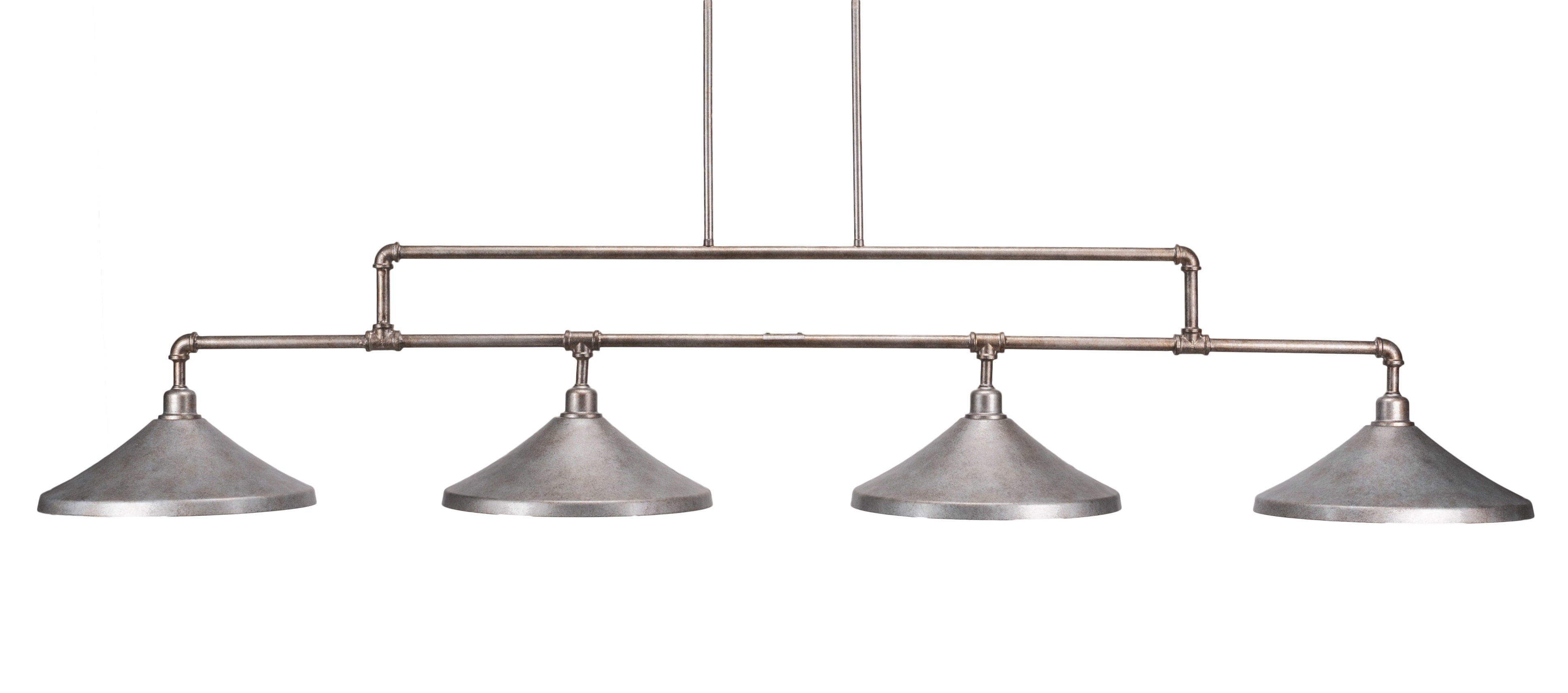 Toltec 334-AS-422 Vintage 4 Bulbs Bar Billiards Pool Table Island Light - coolpooltables.com