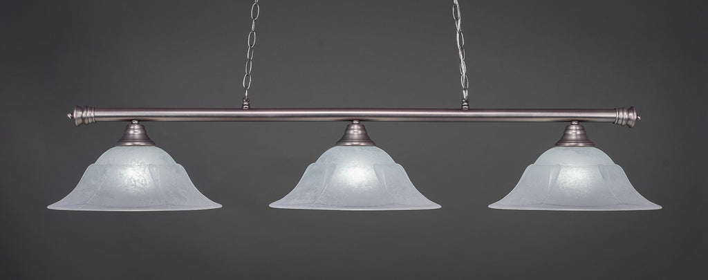 Toltec 373-BN-53615 Oxford 3 Bulbs Bar Billiards Pool Table Island Light