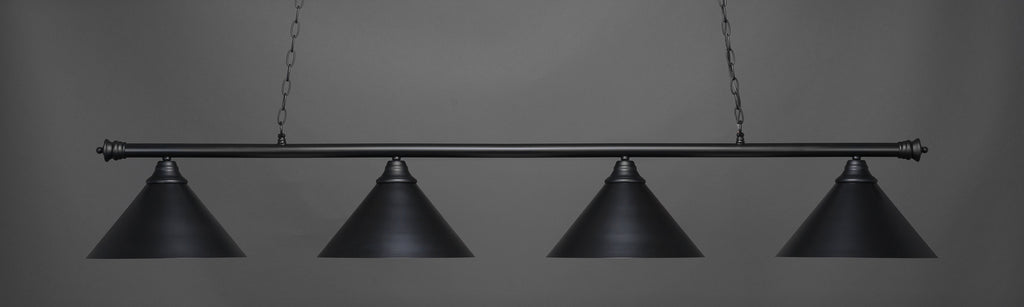 Toltec 374-MB-420 Oxford 4 Bulbs Bar Billiards Pool Table Island Light