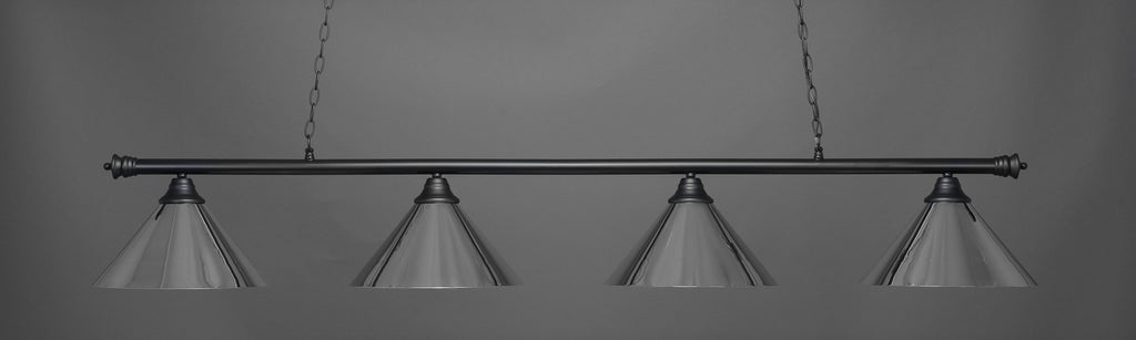 Toltec 374-MB-420-CH Oxford 4 Bulbs Bar Billiards Pool Table Island Light
