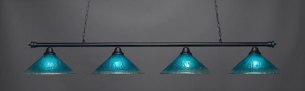 Toltec 374-MB-715 Oxford 4 Bulbs Bar Billiards Pool Table Island Light