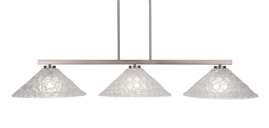 Toltec 4523-GP-411 Atlas 3 Bulbs Bar Billiards Pool Table Island Light