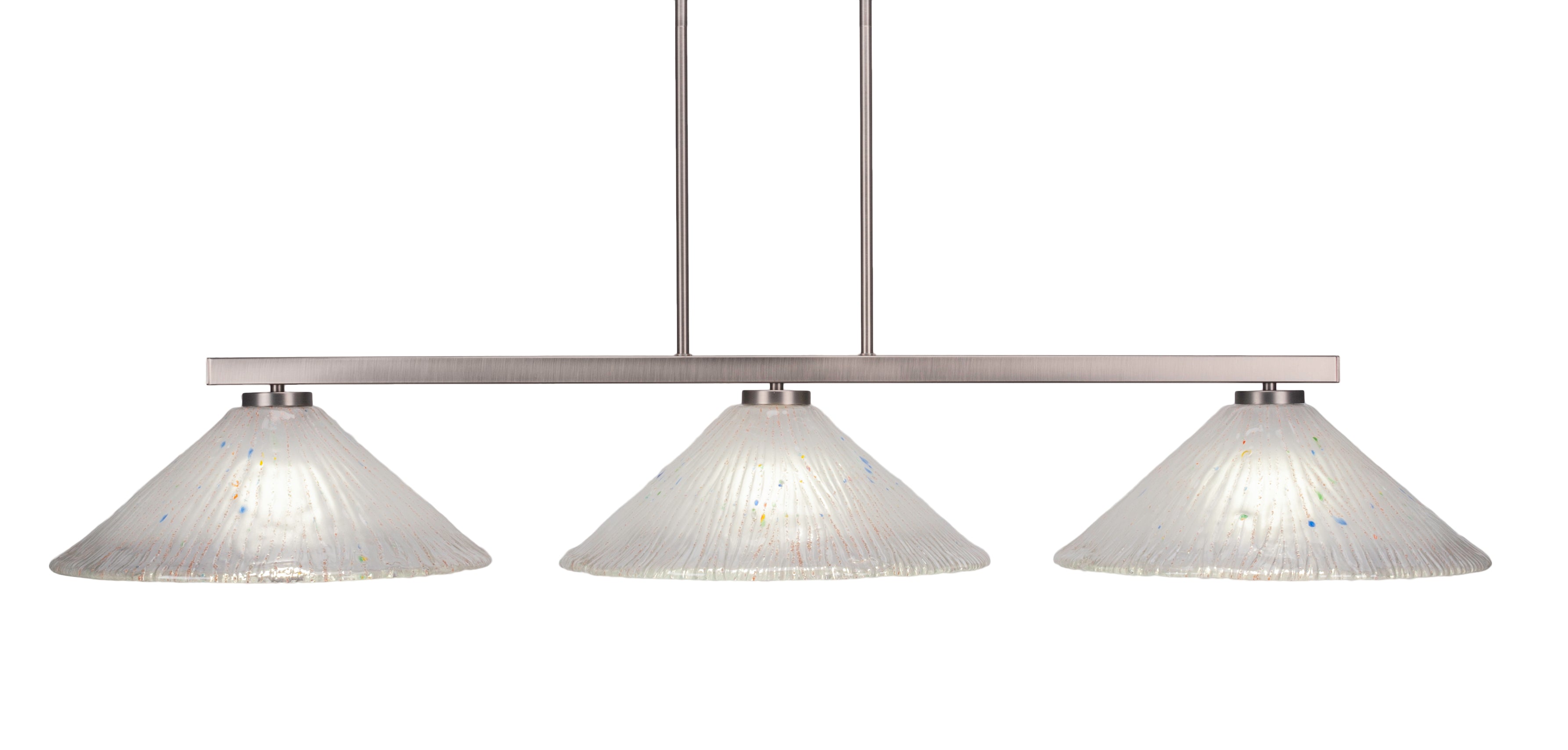 Toltec 4523-GP-711 Atlas 3 Bulbs Bar Billiards Pool Table Island Light - coolpooltables.com