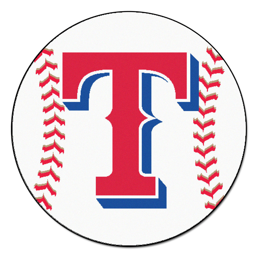 Texas Rangers Baseball Mat