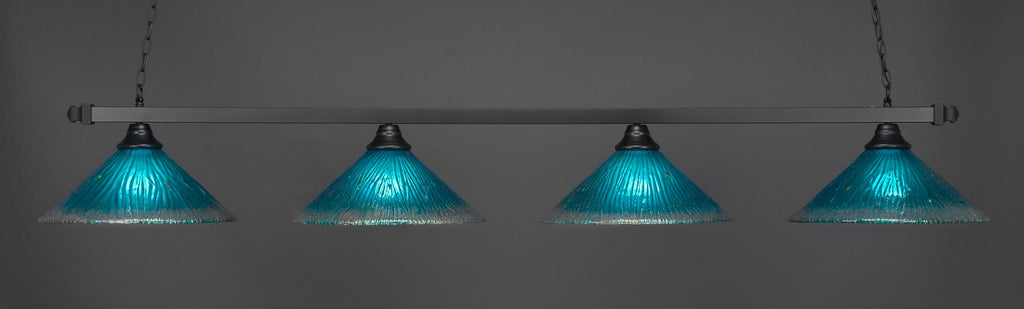 Toltec 804-MB-715 Square 4 Bulbs Bar Billiards Pool Table Island Light