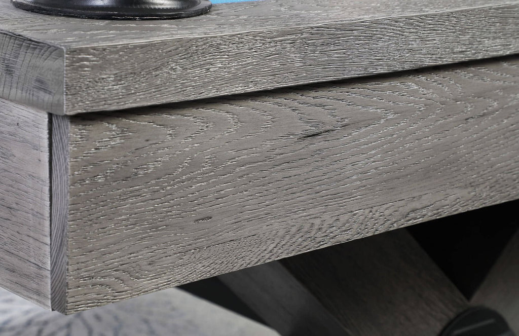 Plank & Hide Wooden Vox Pool Table