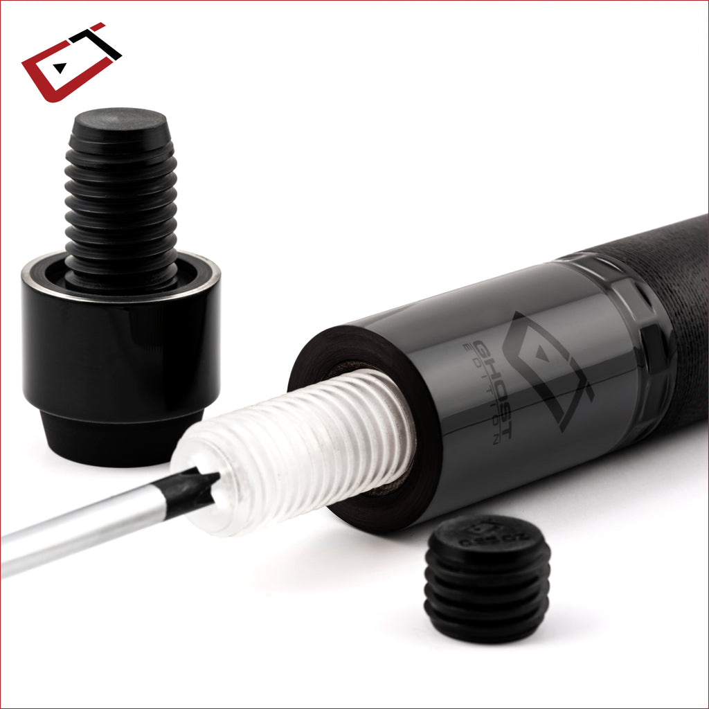Cuetec Cynergy SVB Ghost Edition 95-134-S Carbon Pool Cue