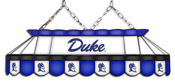 Duke Blue Devils Stained Glass Pool Table Light