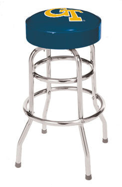 Georgia Tech Yellow Jackets Chrome Barstool