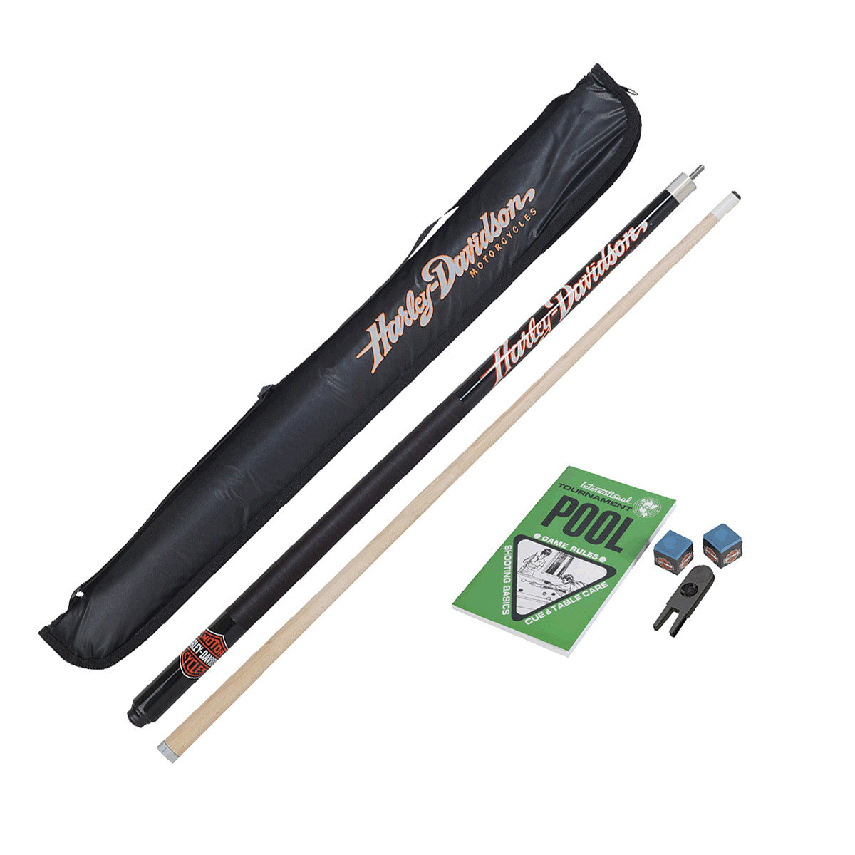 Harley-Davidson¨ Pool Cue & Case Set