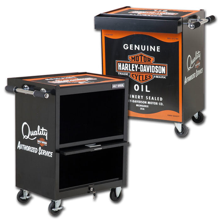 Harley-Davidson¨ Oil Can Beverage Cart