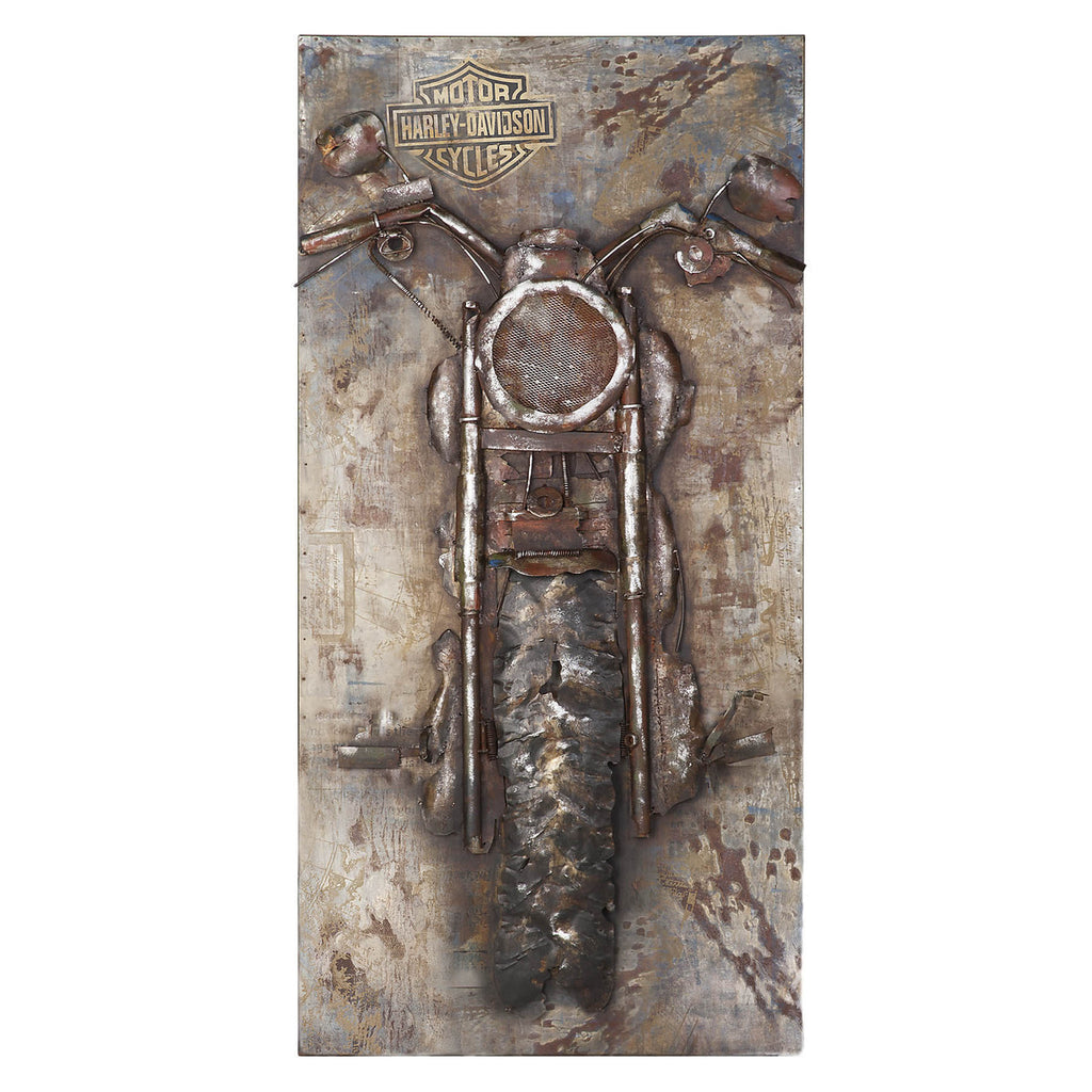 Harley-Davidson¨ Bar & Shield Motorcycle Metal Wall Art