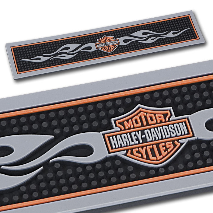 Harley-Davidson¨ Bar & Shield Flames Beverage Mat