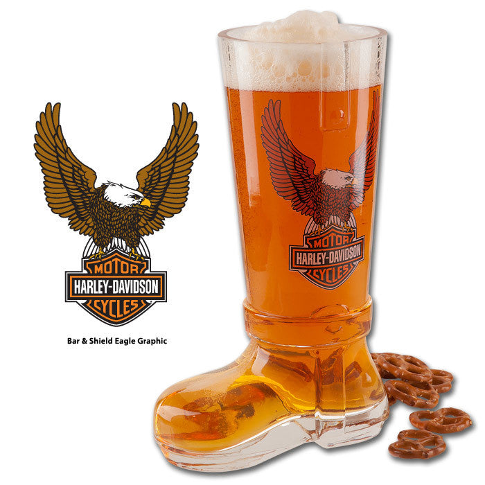 Harley-Davidson¨ Bar & Shield Eagle Glass Boot