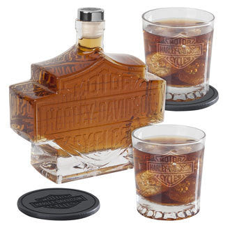 Harley-Davidson¨ Bar & Shield Decanter Set