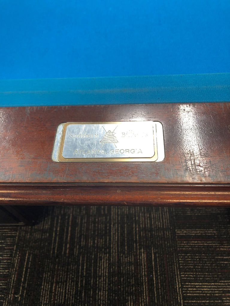(SOLD) Used Pro 8' Southern Billiards pool table