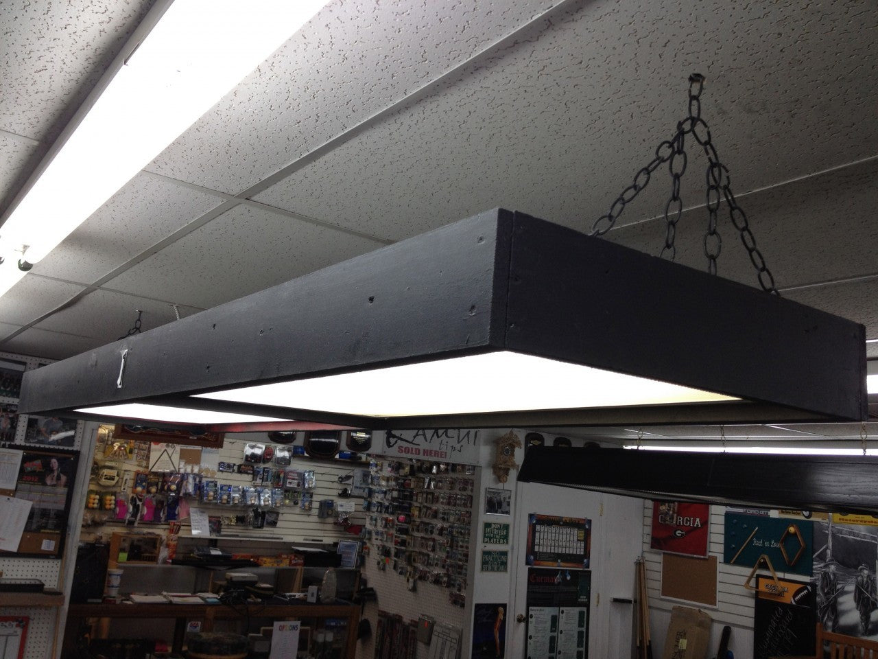 Standard Fluorescent 99" Used Pool Table Light