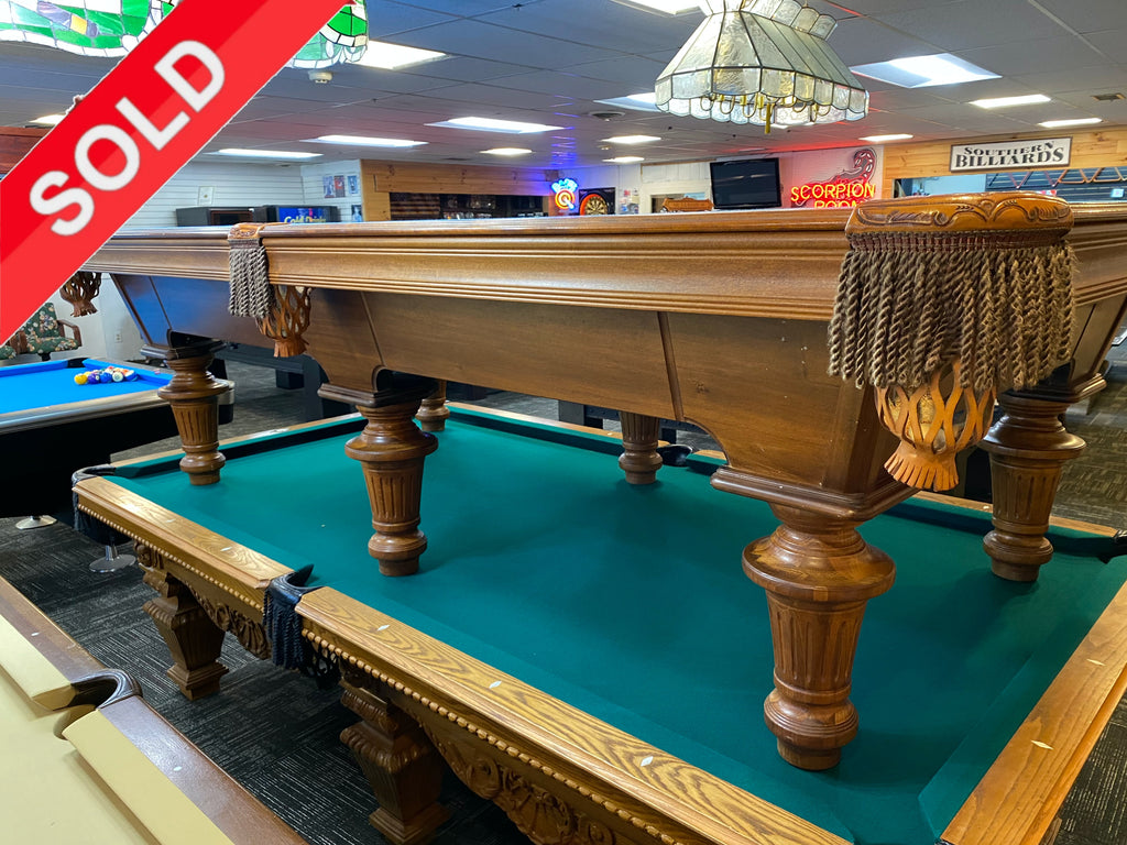 (SOLD) Used 9' Olhausen Innsbruck Pool Table
