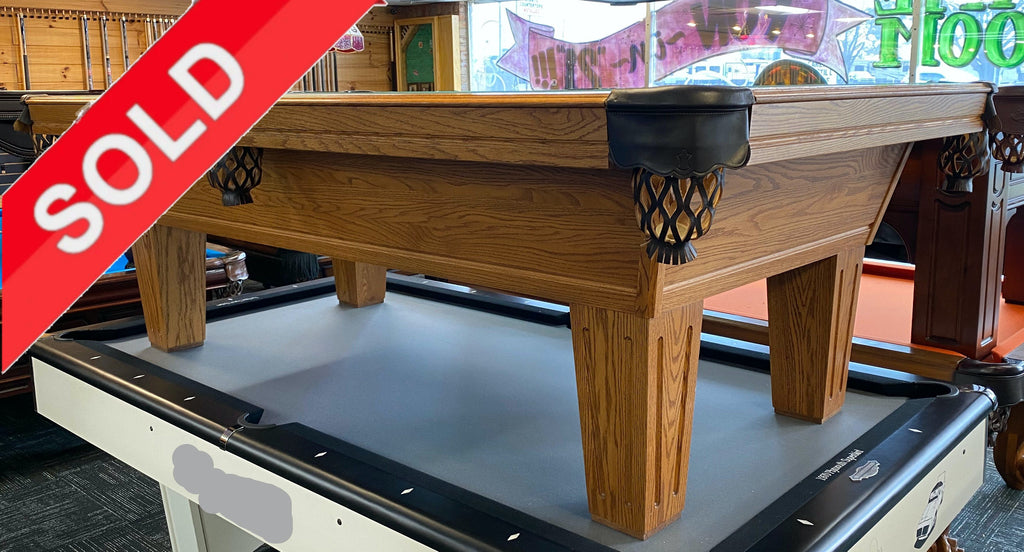 (SOLD) Used 8' Olhausen 1995 model (discontinued) Pool Table