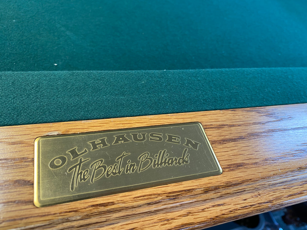 (SOLD) Used 8' Olhausen 1995 model (discontinued) Pool Table