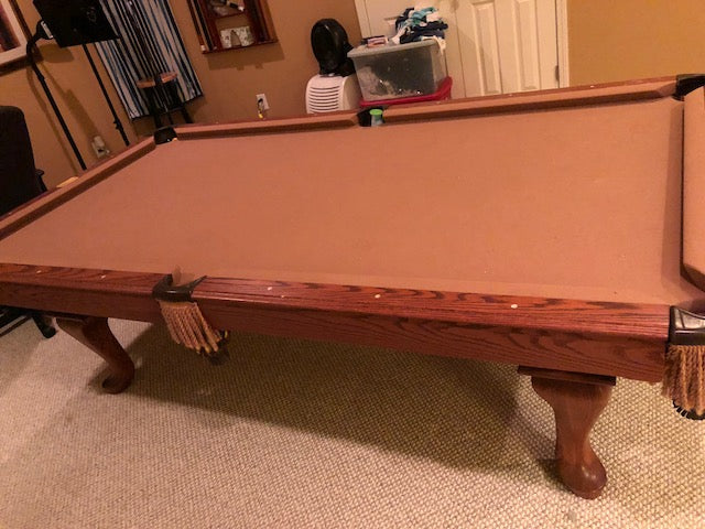 (SOLD) Used 8' Steepleton Pool Table (Consignment)