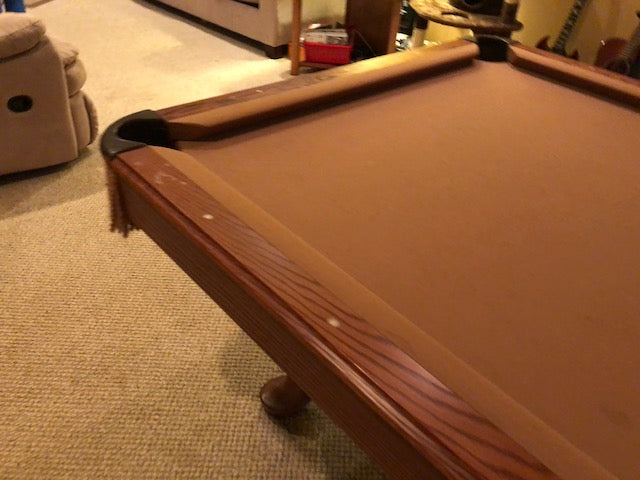 (SOLD) Used 8' Steepleton Pool Table (Consignment)