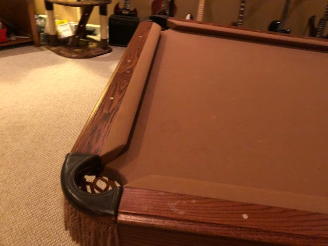 (SOLD) Used 8' Steepleton Pool Table (Consignment)