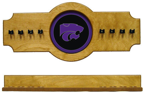 Kansas State Wildcats 2-Piece Hanging Cue Rack
