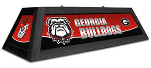 Georgia Bulldogs 42" Pool Table Light
