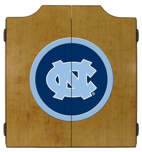 North Carolina Tar Heels Dartboard Cabinet
