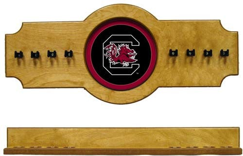 South Carolina Gamecocks 2-Piece Hanging Cue Rack