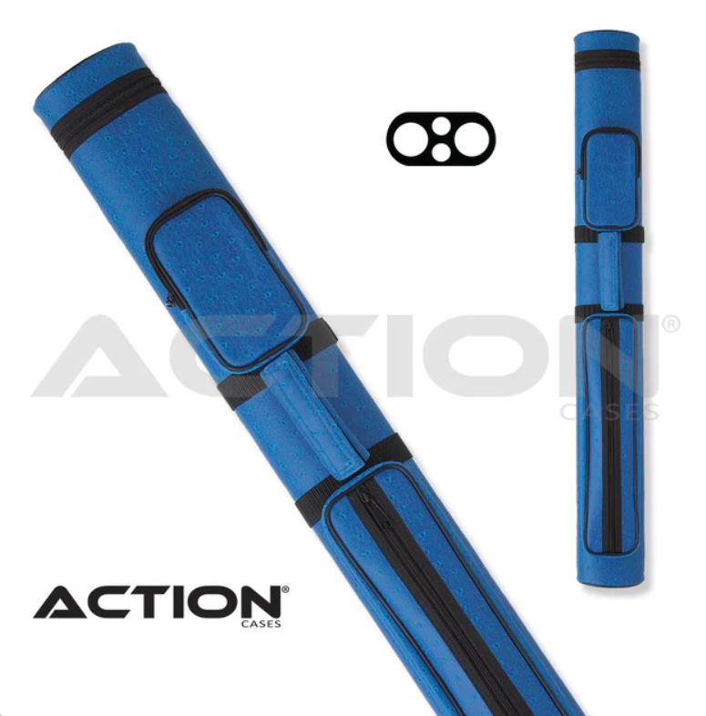Action AC22 2x2 Hard Cue Case - ROYAL