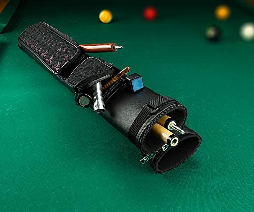 Action ACL22 PINK 2Bx2S Black and Pink Billiards Pool Cue Stick Case