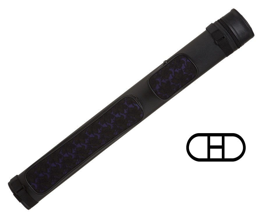 Action ACL22 PURPLE 2Bx2S Black/Purple Billiards Pool Cue Stick Case