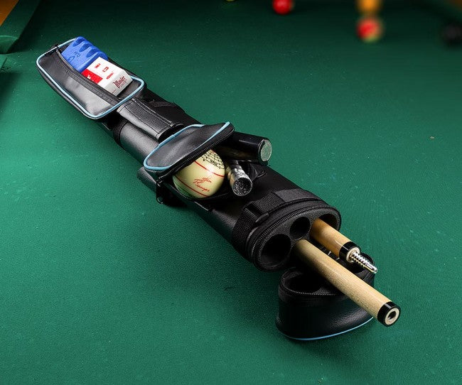 Action ACP22 BLUE 2Bx2S Black/Blue Billiards Pool Cue Stick Case - coolpooltables.com