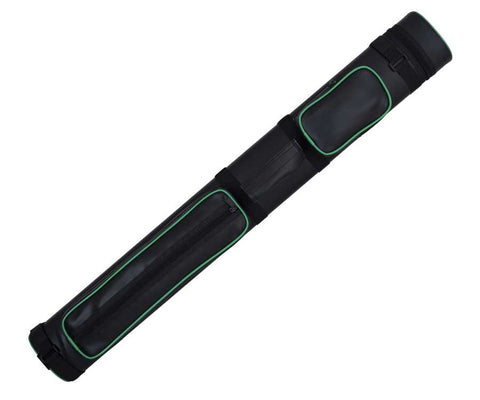 Action ACP22 GREEN 2Bx2S Black/Green Billiards Pool Cue Stick Case