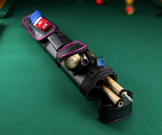 Action ACP22 PINK 2Bx2S Black/Pink Billiards Pool Cue Stick Case