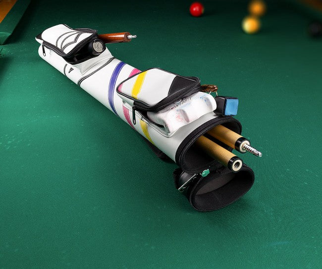 Action ACX22A 2Bx2S White Billiards Pool Cue Stick Case
