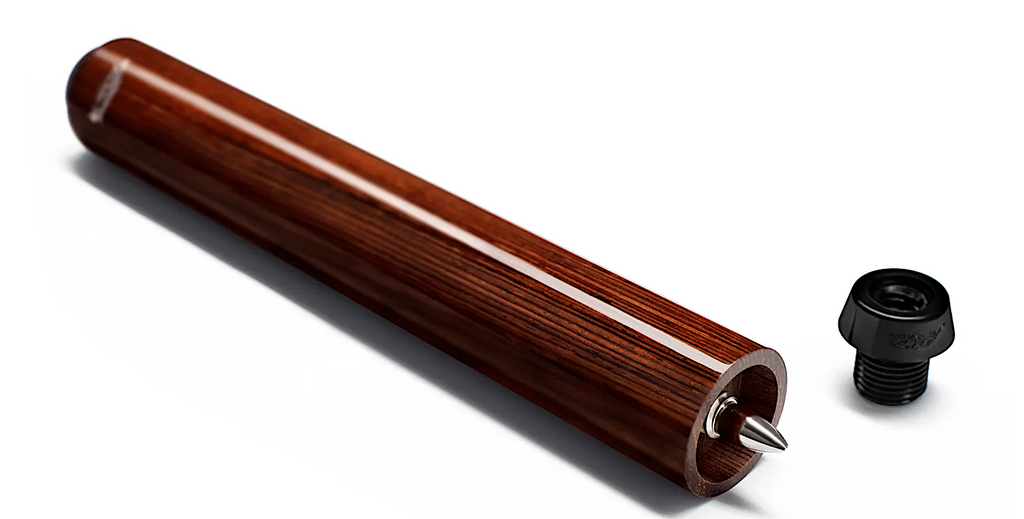 Predator 8" QR2 Cue Cocobolo Extension with Bumper