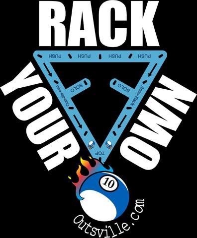 Accu-Rack Outsville Billiards SOLO Pool Ball Rack Template
