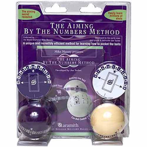 ARAMITH 2.25" MIKE MASSEY AIM BY THE NUMBERS TRAINING BALL SET - 2 1/4 INCH -NE