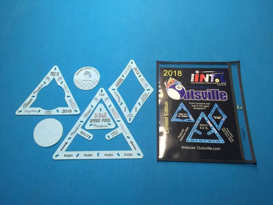 Accu-Rack Outsville Billiards Template SET