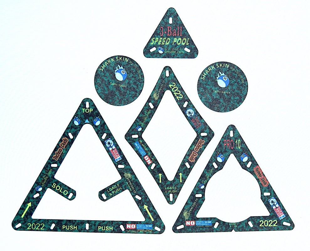 Accu-Rack Template Set - Green Camo