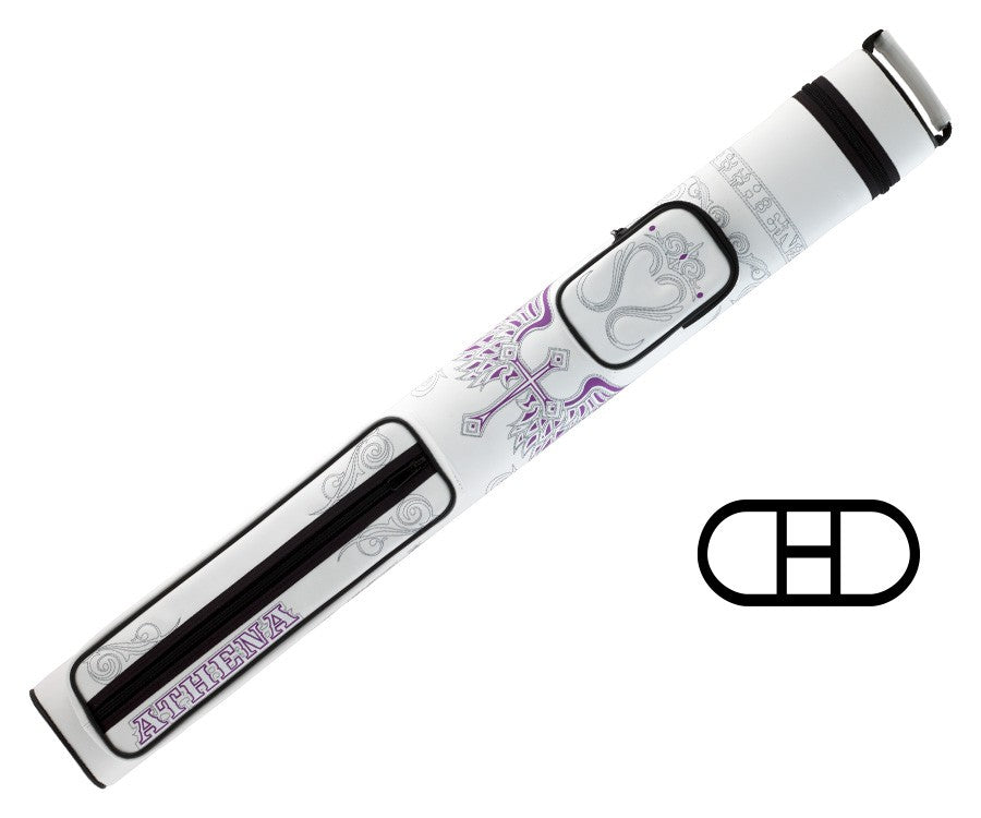 Athena ATHC16 2Bx2S White Billiards Pool Cue Stick Case