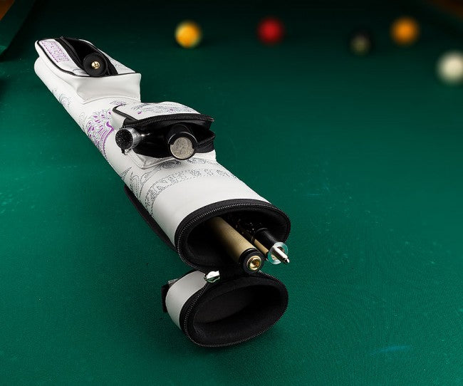 Athena ATHC16 2Bx2S White Billiards Pool Cue Stick Case