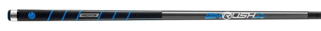 Predator BK Rush Tempest Grey Break Billiards Pool Cue Stick - Sport Wrap