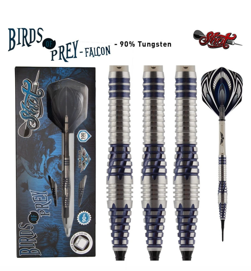 Birds of Prey Falcon Soft Tip Dart Set 19gm