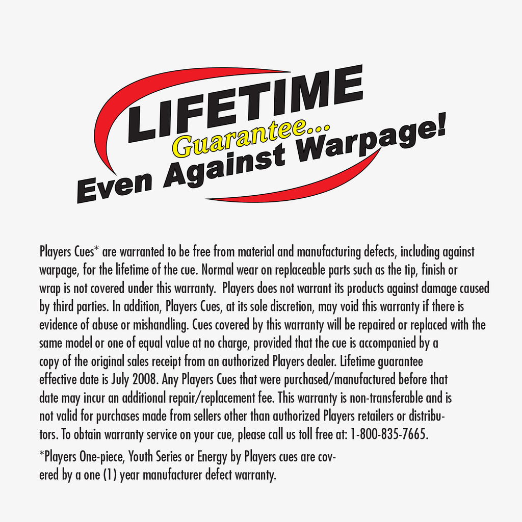 Players C-603 58 in. Billiards Pool Cue Stick